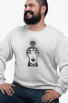 

Angemiel Wear Lock Eye White Men 'S Sweatshirt
