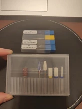 Fresas de diamante de cerámica para uñas, brocas rotativas para manicura, limpieza de cutículas, cortador eléctrico, accesorios de brocas