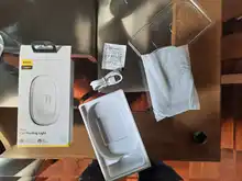 Baseus Car Reading Light Rechargeable Magnetic LED Auto Styling Night Light Car Interior
