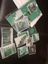 Pegatinas coloridas de papel de verano para decoración, álbum de Srapbooking, diario, etiqueta adhesiva, suministros escolares y de oficina, 60 unidades por lote