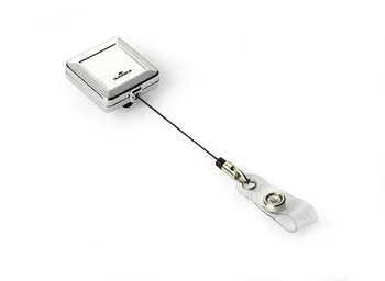 

Square Roulette for badge Chrome Quadro 80 cm silver