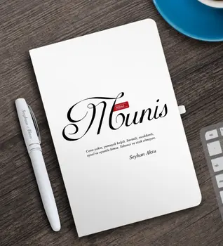 

Personalized Mânâ Munis White Notebook and Pen Gift Set