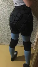 WOSAWE deportes al aire libre de Esquí Skate Snowboard protección Protector de esquí La rodilla almohadillas de patinaje Protector acolchado cadera pantalones cortos