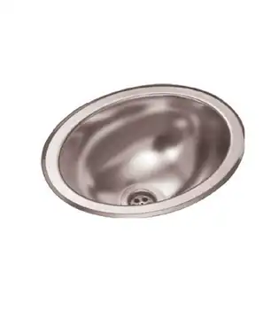 

One breast sink in inox model r340