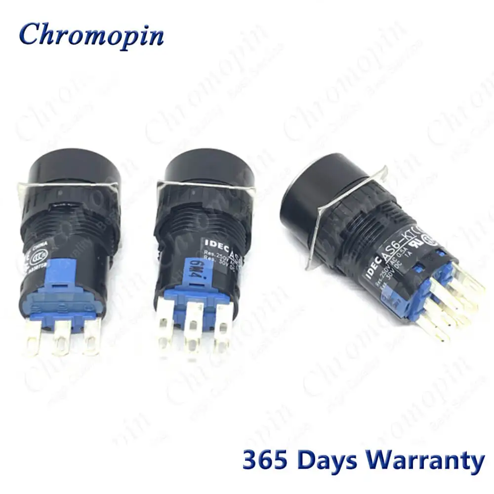 para Idec As6m3kt2pa As6m-3kt2ac As6m-3y2c Chave Interruptor para Idec As6m-3y2c As6m-3kt2pa As6m-3kt2ac Chave Novo - Imagem 6