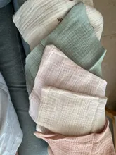 Toalla de algodón para bebé, 5 uds., Toalla de baño para bebé, pañuelo de eructo, gasa suave absorbente, paño de lavado para jardín de infantes