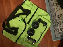 Carrito de compra plegable Eco grande, reutilizable, plegable, resistente al agua, para equipaje, ruedas, cesta de mercado no tejida, 2020