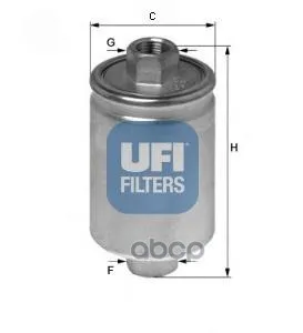 Фильтр Топливный, Бензин UFI арт. 31.750.00