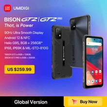 UMIDIGI-Smartphone BISON GT2 PRO, Android 12, Helio G95, 6,5 
