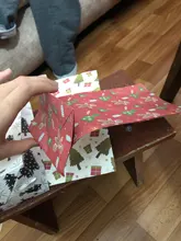 Gift-Bags Boxes Guests-Packaging Merry-Christmas Deer Candy Stickers No Party with Snowflakes