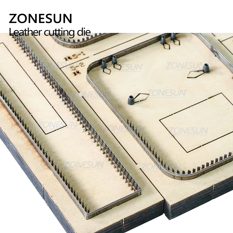 ZONESUN кожаная сумка через плечо высечка сумочка на заказ инструмент для пробивки портмоне сталь правило высечки маленький кошелек Штамп Резак порезы