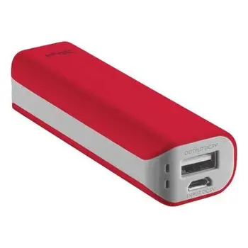 

Trust Powerbank Universal Urban Primo 2200 red, 2200Mah, 5 electronic auxiliary battery
