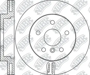 

Disc brake BMW X5 E70/F15/X6 E71/F16 front vent. D = 332mm. NIBK RN1718