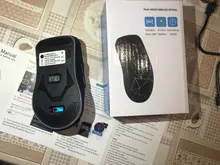 Ratón mágico inalámbrico de 2,4g para juegos, Mouse inalámbrico con Bluetooth, modo Dual, retroiluminado, 1600dpi, para Pc y portátil