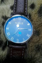 Reloj clásico Vintage para hombre, de acero inoxidable, resistente al agua, con fecha, correa de cuero, deportivo, de cuarzo, Masculino, # CL