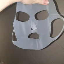 Mascarilla facial de silicona reutilizable, antiarrugas, reafirmante, sujeción para la oreja, hidratante, evita la evaporación, cuidado de la piel