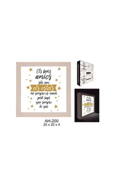 

Catalan light box, ELS BONS AMICS. AH-200