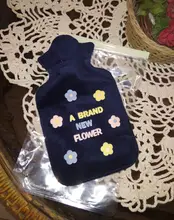 Bag Water-Bottle-Safe Hand Warm Portable Cute Cartoon for Women Explosion-Proof 300-Ml