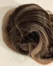 EASIHAIR-Pelucas largas oscuras para mujer, color marrón, con flequillo, resistente al agua y al calor, cabello sintético afroamericano
