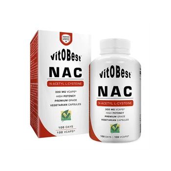 

NAC (n-acetyl l-cisteine) 300mg - 100 capsules [Vitobesst]