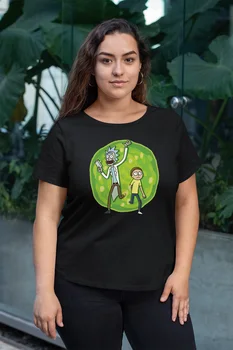 

Angemiel Wear Ram from the Portal Switch Black Women Cotton Large Size T-Shirt