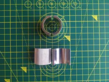 Modifitcation motocicleta 1 1/8 (28MM) 7/8 (22MM) 4 unids/set Drag Handlebar Riser abrazadera de conversión cuñas reductor conchas espaciador