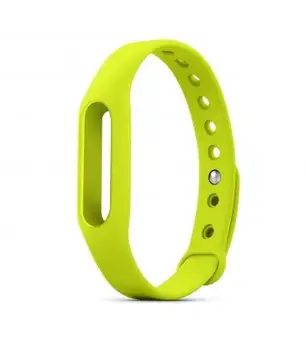 

Replacement silicone strap for watch bracelet Xiaomi My Band 2 Color Green