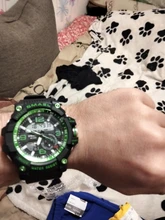 SMAEL- Relojes deportivos digitales para hombre, reloj masculino de pulsera LED, de cuarzo resistente al agua 50m