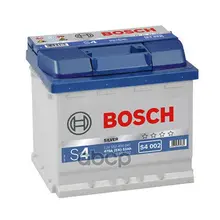 Аккумулятор Bosch S4 Silver 12v 52ah 470a Etn 0(R) B13 207x175x190mm 12.4kg Bosch арт. 0092S40020