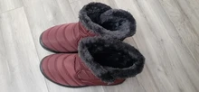 Rimocy-Botas de nieve impermeables de felpa gruesa para mujer, botines de plataforma antideslizantes de talla grande 43, zapatos acolchados de algodón para invierno