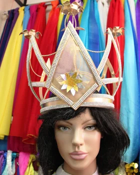 

Head chandelier Bellydance "CROWN" 5 candels LUX