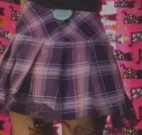 Faldas plisadas Y2K para mujer, faldas plisadas a rayas negras y rosas, Tank Cute Sweet Girls, falda para la escuela a cuadros con cordones, Mini guantes góticos, falda de encaje