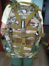 Mochila militar De viaje para hombre, bolsa De acampada, militar táctico, Molle, escalada, senderismo, Aire libre, XA714WA, 40L, 15l