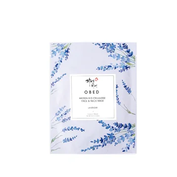 

Face Masksheet-Jayeon Jiae Obed Bio Cellulose Face&Neck Mask Lavender Claming Nourishment Moisturizing Skin Care Korea Cosmetic