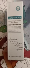 VIBRANT GLAMOUR-Suero facial para le cuidado de la piel seca, crema facial antienvejecimiento, reduce el blanqueamiento de poros, esencia hidratante de ácido hialurónico, 15ml