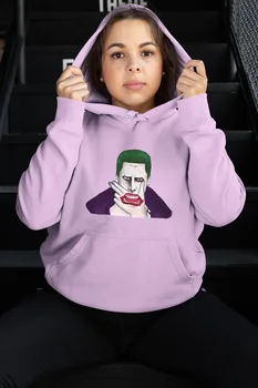 

Angemiel Wear Upset Joker Pink Women 'S Hooded Sweatshirt