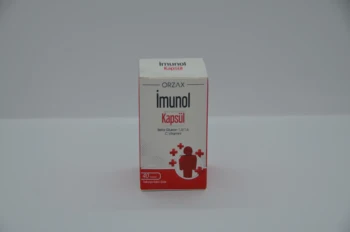 

Orzax Imunol Capsules Food Supplement Beta-Glucan 1,3/1,6 Vitamin C Dietary Supplement