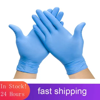 

Disposable Latex Nitrile Gloves FFP3 Gloves Anti-Static Gloves Waterproof Allergy Free Safety Mechanic Gloves For Medical House