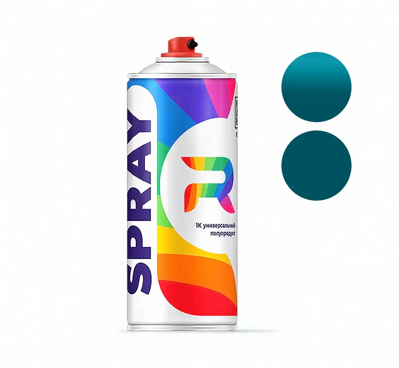Spray cylinder Fiat 444 Blu France Express (acrylic paint солид blue) 520 ml. | Обустройство дома