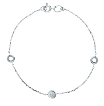 

Gold bracelet with diamonds sunlight sample 585