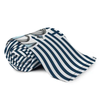 

Plaid 3D anchor Navy