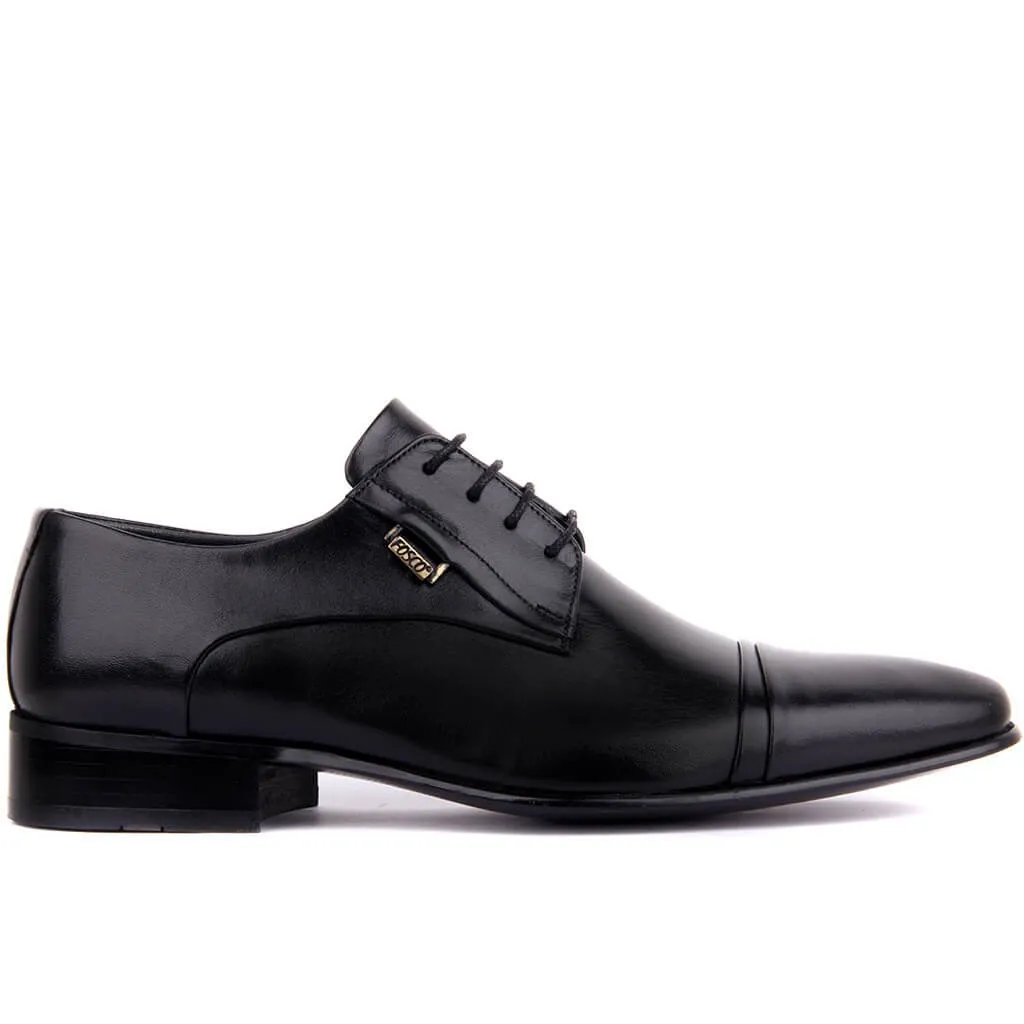 

Fosco-Black Leather Neolit Men 'S Classic Shoes