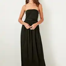 Вечернее платье с поясом TPRSS19UT0047