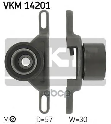 Ролик Натяжной Ремня Грм Ford Escort/ Fiesta/ Orion/ Sierra 80- Skf арт. VKM14201