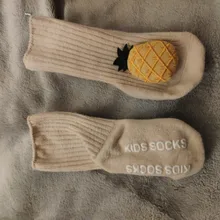 Winter Socks Anti-Slip Baby-Boy-Girl Cotton Baby Children Autumn Fruit for Infant