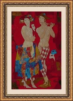 

CROSS STITCH KIT PANDATHREAD NOVELTIES 34532