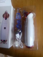 Limpiador eléctrico de acné y puntos negros, herramienta de limpieza al vacío para puntos negros y acné