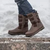 Mongolki men's natural, Mongolian winter boots, boots, very warm, genuine leather and fur, for hunting fishing ► Photo 2/5