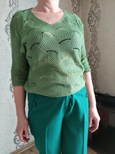 Suéteres de moda para mujer, suéter Sexy de algodón suave, suelto, cuello en v, de punto, tendencia fina, coreano, Tops sencillos y Chic