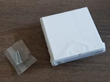 Aqara-Interruptor de luz inteligente para el hogar, switch de triple botón con control remoto inalambrico, clave, cable de fuego neutro y conectividad ZiGBee con aplicación Smart home para Mijia